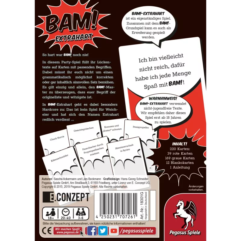 Bam Extrahart perhepeli