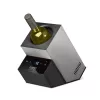 Caso | viinijäähdytin | WineCase Deluxe ruostumaton teräs | pullokapasiteetti 1 | musta/hopea