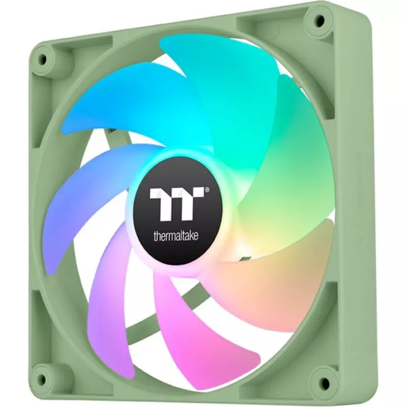 Thermaltake CT140 ARGB Sync kotelotuuletin 140 mm, 500–1500 rpm, Matcha Green, 2 kpl