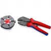 Knipex 97 33 02 kaapelipuristin puristustyökalu sininen, punainen
