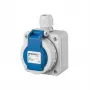 MENNEKES Elektrotechnik GmbH & Co. KG Wall Box Schuko 10863 16A2P+E 230V DWD sininen (10863)