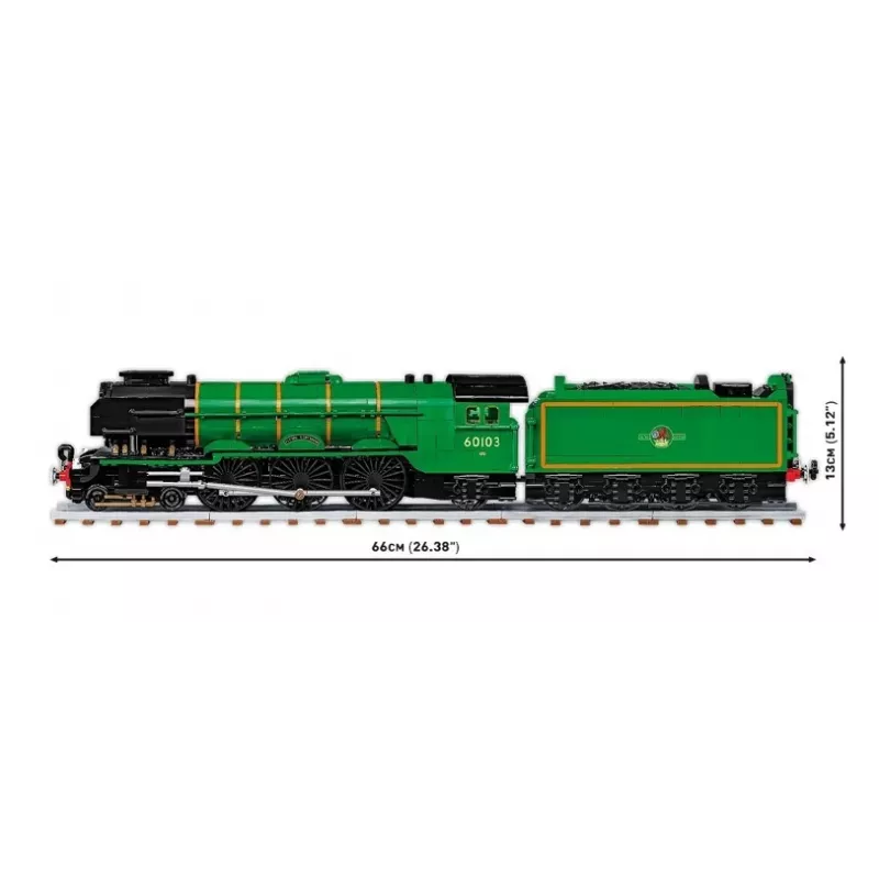 Cobi Flying Scotsman brittiläinen höyryveturi, rakennussarja, 1:35, 2677 osaa