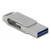 USB-muistitikku DeLOCK 128 GB USB-C Type-A kääntömalli
