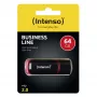 USB-muistitikku Intenso 64 GB USB Type-A 2.0 musta punainen