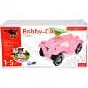 Bobby-Car-Classic Flower, potkupyörä pinkki/vaaleanvihreä