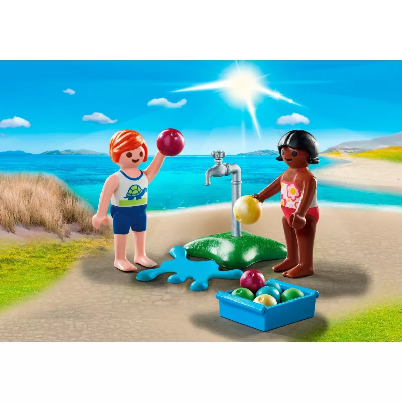 Playmobil 71166 Special Plus lapset vesipalloilla