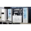 Cama olohuoneen sideboard UNI valkoinen/valkoinen kiiltävä