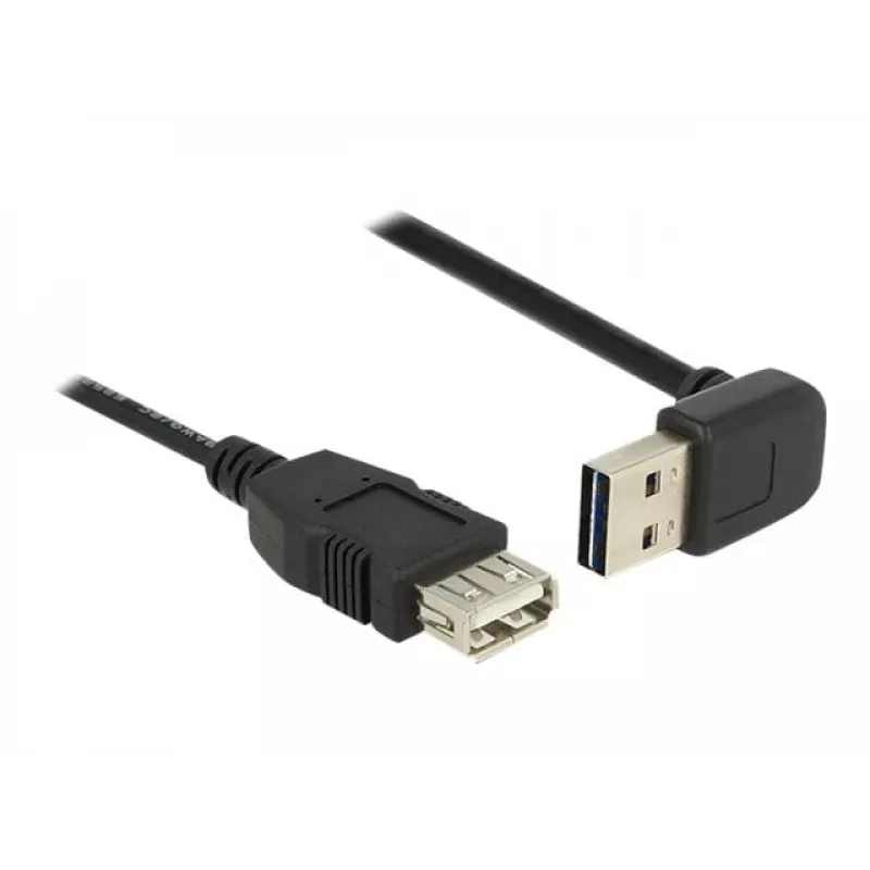 USB-kaapeli DeLOCK 1 m USB 2.0-A - USB 2.0-A musta