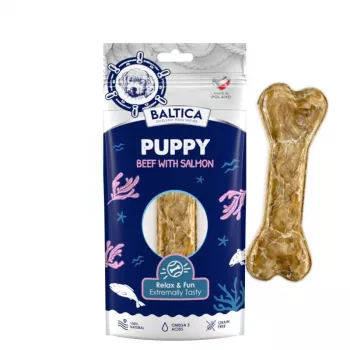 BALTICA Puppy nauta ja lohi - koiran purutuote - 1