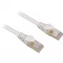 Patch-kaapeli RJ45 liitin > RJ45 liitin CAT.6 S/FTP (valkoinen, 1,5 metriä)
