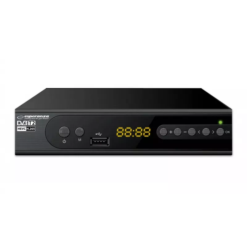 Dekooderi viritin TV DVB-T2 Hevc H.265 kaapeli HDMI