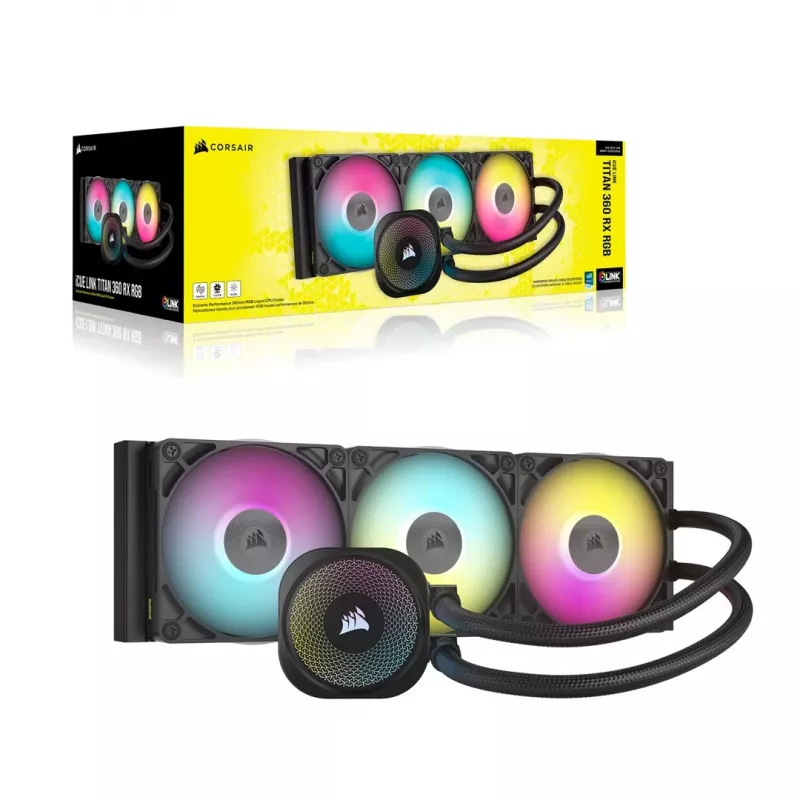 All-in-One-nestekühler Corsair iCUE LINK TITAN RX RGB