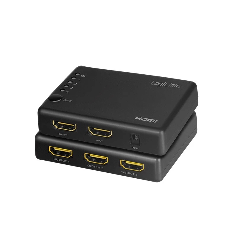 HDMI-jakaja 1x4-portti, 4K/30Hz