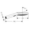 Hansgrohe Raindance Select E -käsisuihku 120 3jet 26520000