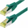 Verkkokaapeli Helos Cat 6a S/FTP 1,5 m vihreä