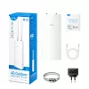 Cudy LT400 WLAN-reititin Fast Ethernet yksikaista (2,4 GHz) 4G valkoinen