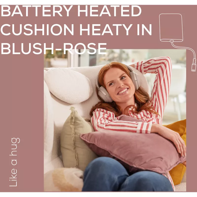 Beurer HK 77 Heaty blush-rose laventeli samettipäällinen (20074)