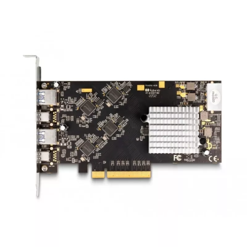 DeLOCK 90097 sisäinen USB 3.2 Gen 2 Type-C PCIe-sovitin 20 Gbit/s