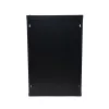 Seinäkiinnitteinen räkki Extralink Rackmount-kaappi 18U 600x600 musta avainlukko