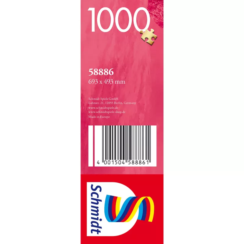 Palapeli Schmidt Spiele 58886 — 1000 palaa, maisema, 12 vuodesta