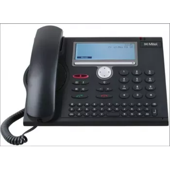 Digitaalinen pöytäpuhelin MITEL MiVoice 5380 (malli 20350886) – korkean resoluution näyttö, ohjelmoitavat painikkeet
