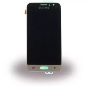 Vaihto-LCD- ja kosketusnäyttöyksikkö Samsung Galaxy J1 -puhelimeen (kulta) GH97-18224B
