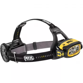 Petzl Duo S -otsalamppu musta keltainen