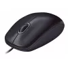 Logitech M90 johdollinen optinen toimistohiiri — 1000 DPI, molempikätinen, USB Type-A, musta