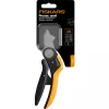 Oksasakset Fiskars Plus PowerLever alasin musta oranssi