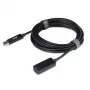 CLUB3D USB 3.2 Gen2 Type-A jatkokaapeli 10 Gbit/s M/F 5 m