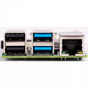 Raspberry Pi 4 Model B - yhden piirilevyn tietokone - Broadcom BCM2711 / 1.5 GHz - RAM 2 GB - 802.11a/b/g/n/ac, Bluetooth 5.0 (Raspberry-PI-4-2GB)