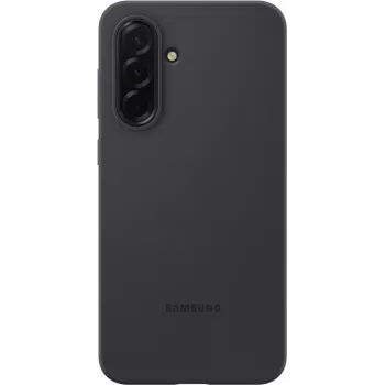 Samsung A36 silikonikotelo Samsungilta — musta, malli EF-PA366CBEG