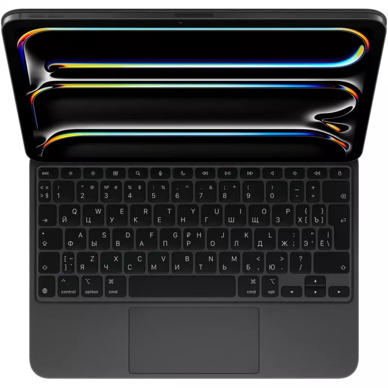 Näppäimistö Apple Magic Keyboard QWERTY venäjä musta