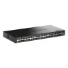 D-Link 52-porttinen Gigabit Stackable Smart Managed -kytkin 4 x 10G SFP+ -portilla