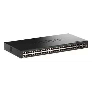 D-Link 52-porttinen Gigabit Stackable Smart Managed -kytkin 4 x 10G SFP+ -portilla