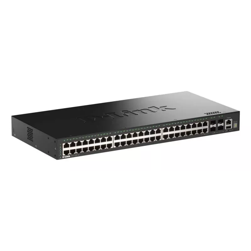 D-Link 52-porttinen Gigabit Stackable Smart Managed -kytkin 4 x 10G SFP+ -portilla