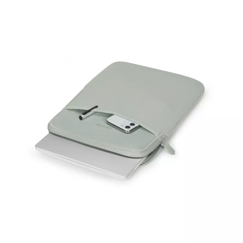 DICOTA D31993-DFS Sleeve Eco SLIM S kannettavan suojakotelo Microsoft Surface Laptop Go, Pro, Pro X, Silver Sage