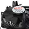 Akasa Intel LGA1700 -prosessorijäähdytin hybridi 9 cm alumiini, musta 1 kpl