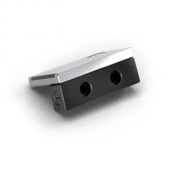 Vesijäähdytysliitäntä Alphacool Eisblock Aurora 180° (malli 13763) — RGB-yhteensopiva, 180° kulmaliitäntä
