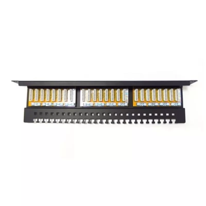 DIGITUS Professional DN-91624U - patch-paneeli - RJ-45 X 24 - musta, RAL 9005 - 1U (19 tuumaa)