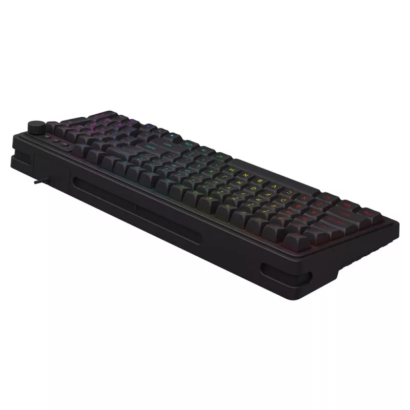 Savio Galaxis pelinäppäimistö USB QWERTY US Englanti musta