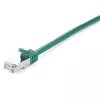 Verkkokaapeli V7 CAT6 Ethernet suojattu STP RJ-45 5 m vihreä