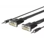 Vivolink PROVGAMCS1.8 videokaapelisovitin 1,8 m VGA (D-Sub) + 3,5 mm musta