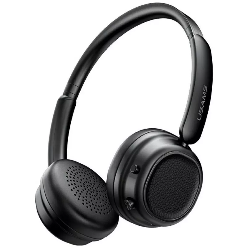 Bluetooth-kuulokkeet 5.3 Usams SR01 ANC musta