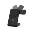 Sisälaturi Crong CRG-MSPS-BLK älykello musta Lightning USB langaton