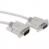 RS232-kaapeli ROLINE DB9 uros - naaras 10 m