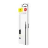 Baseus Yiven audiokaapeli USB-C – 3,5 mm miniliitin, 1,2 m (musta)