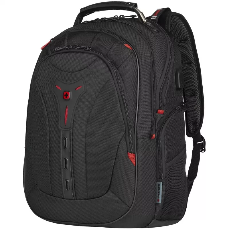 Wenger Pegasus Deluxe - kannettavan tietokoneen reppu - 40,6 cm - 35,60 cm (14) - 40,60 cm (16) - musta (606492)