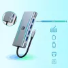 USB-C 11-in-1 -sovitin Hawk HW-HUB1101 — moniporttikeskitin 11 liitännällä