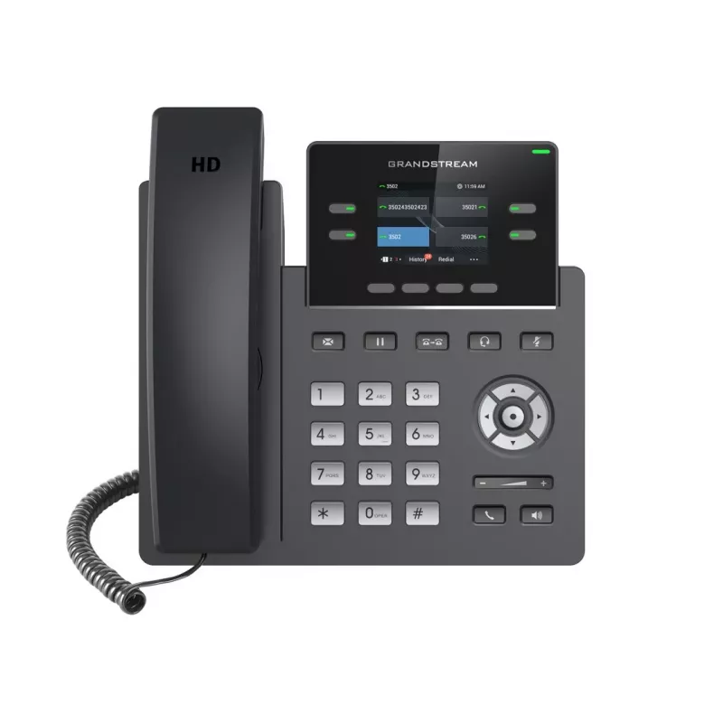 Grandstream Networks GRP2612 IP-puhelin musta 2 linjaa
